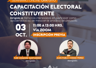 Capacitación Electoral Constituyente