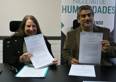 Facultad de Ciencias Médicas y Escuela de Psicología firman innovador convenio de colaboración